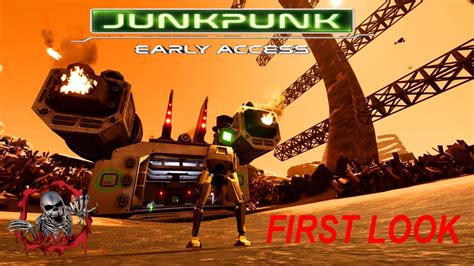 Junkpunk - A Quirky Cyberpunk Survival RPG With Riveting Crafting!