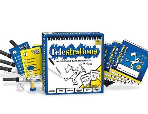 Telestrations:  A Hilariously Twisted Game of Telephone Meets Pictionary!