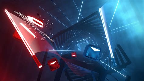 Beat Saber – A Neon-Fueled Rhythm Odyssey Where Blades Dance To The Beat!