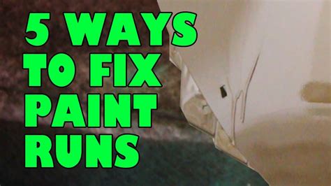 How to Fix Runs in Spray Paint: A Journey Through Chaos and Creativity