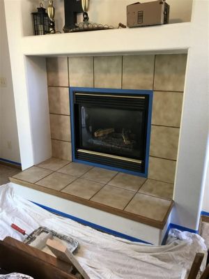 How to Paint Tile Around Fireplace: A Symphony of Colors and Chaos