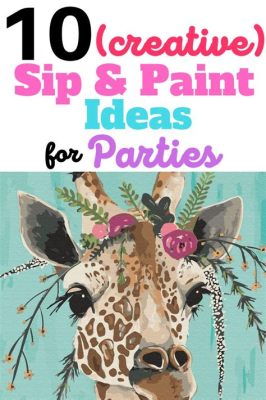 What is Sip and Paint: A Canvas of Creativity and Social Connection